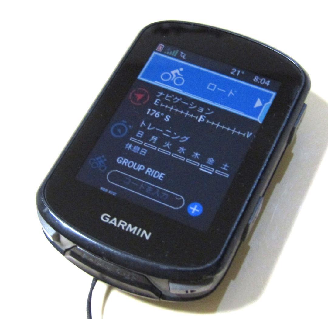 中古 ガーミン エッジ 540 国内正規品 スピードとケイデンスセンサー2種付き