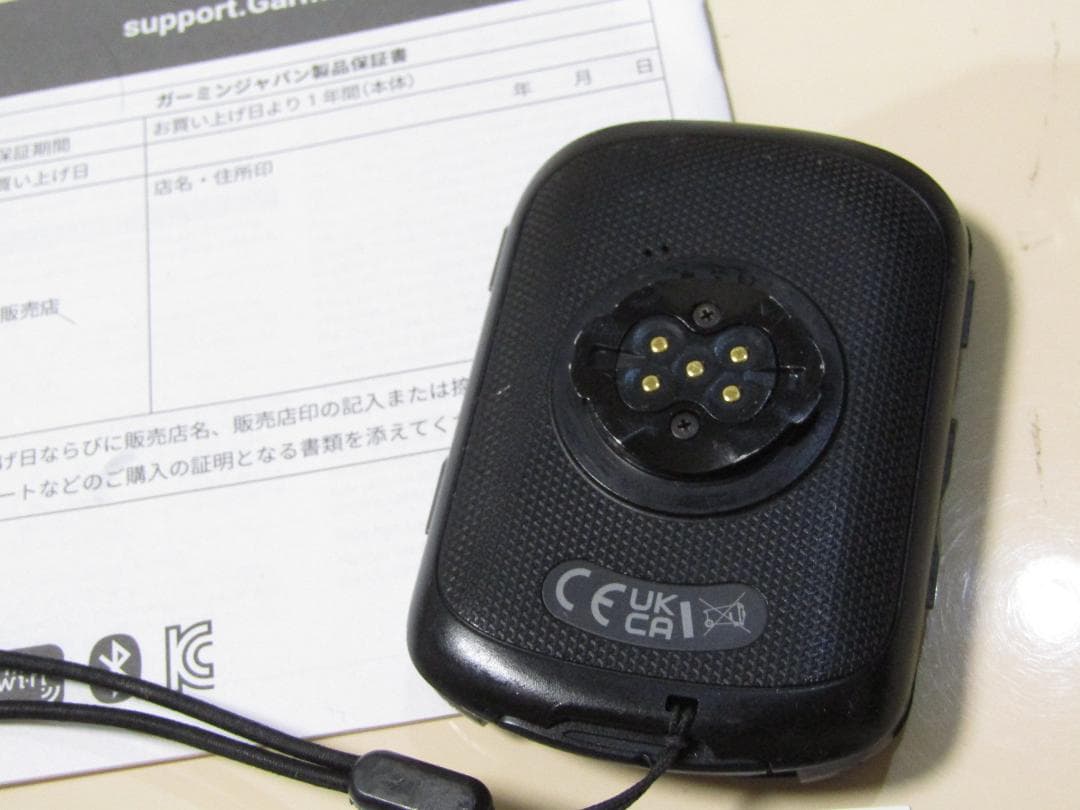 中古 ガーミン エッジ 540 国内正規品 スピードとケイデンスセンサー2種付き