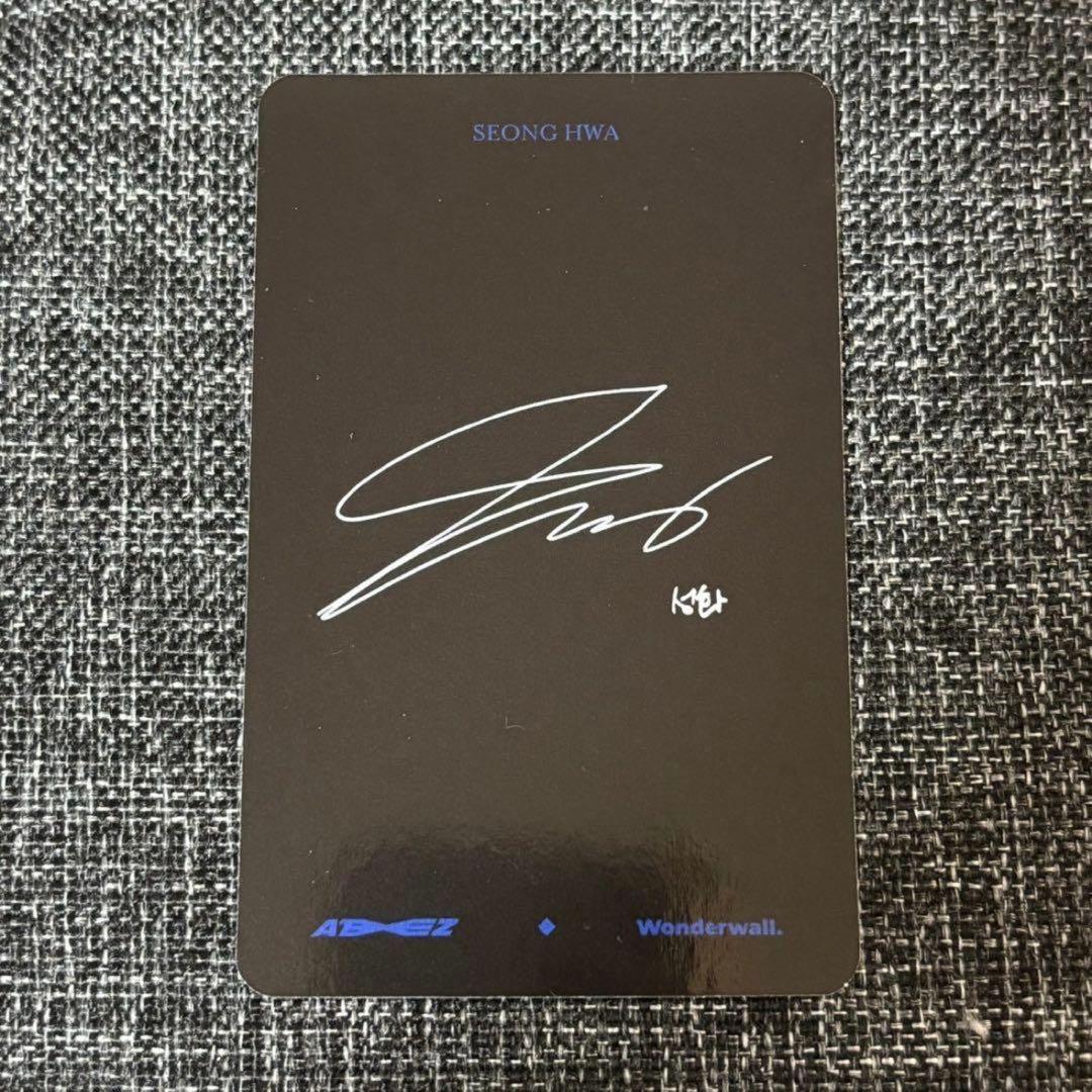 最安！ATEEZ wonderwall 花 トレカ ソンファ
