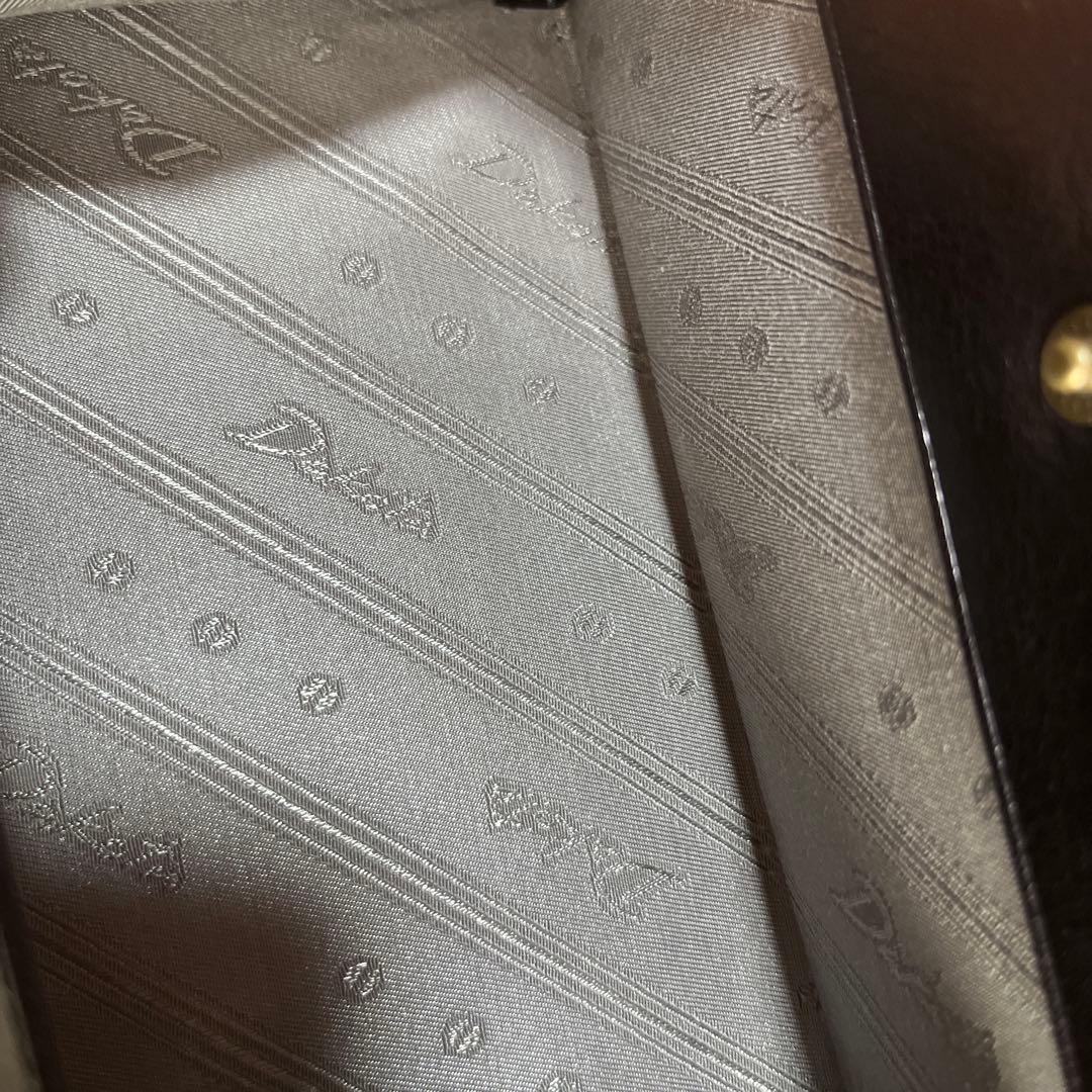 し*じ様 ダコタ　長財布　レザー　ブラック