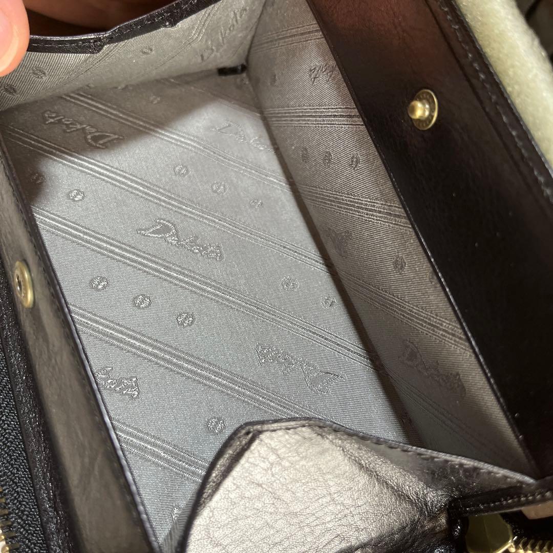 し*じ様 ダコタ　長財布　レザー　ブラック