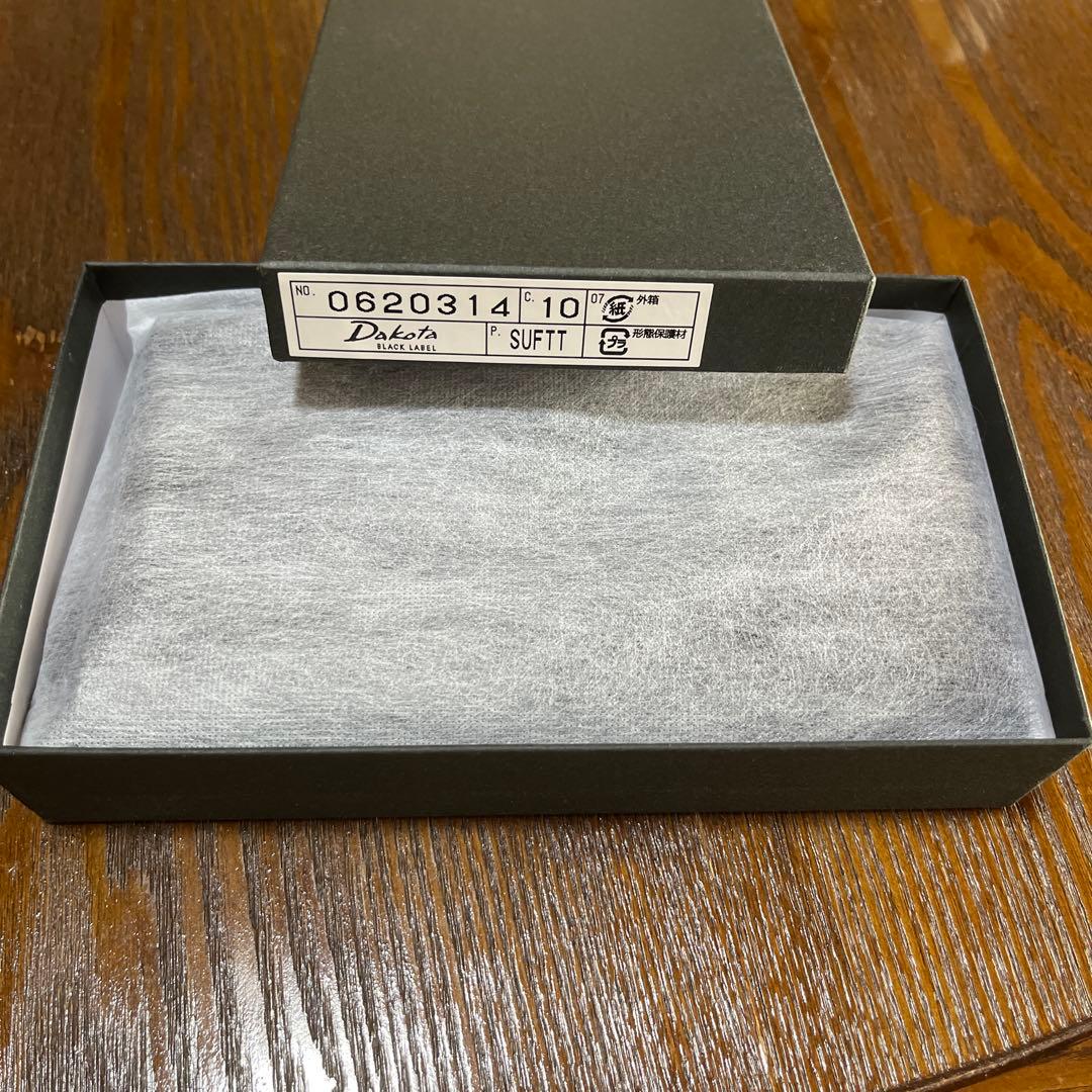 し*じ様 ダコタ　長財布　レザー　ブラック