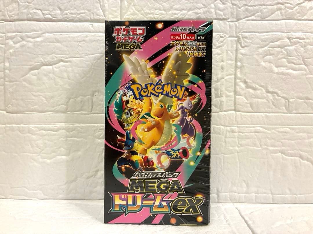 ポケモンカード　ポケカ　MEGAドリームex BOX シュリンク付き