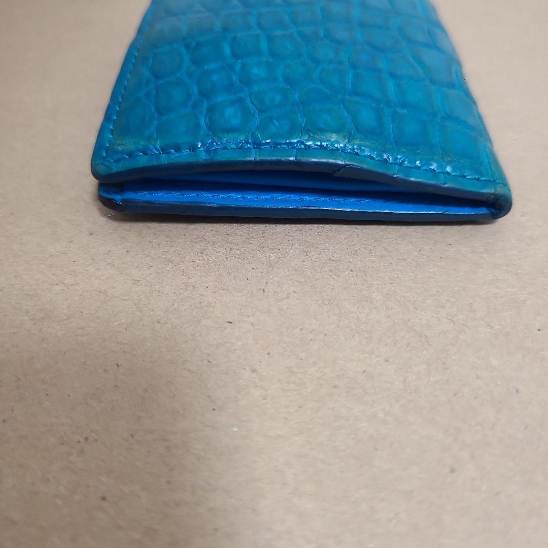 池田工芸　クロコダイル　ワニ革　ケース　稀少カラー