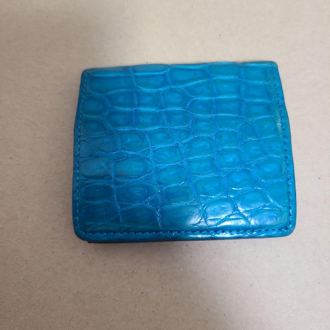 池田工芸　クロコダイル　ワニ革　ケース　稀少カラー