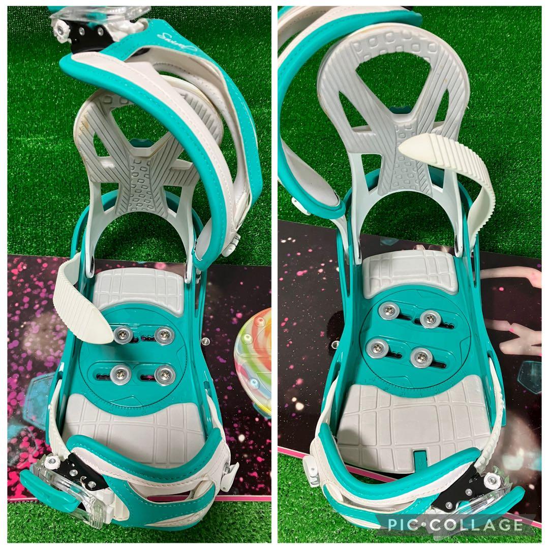 SWIVEL　スノーボードセット　138cm　ビンディングS　初心者オススメ