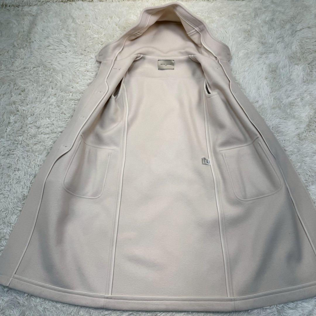 極美品✨UNITED ARROWS　ダッフルコート 38 M アイボリー