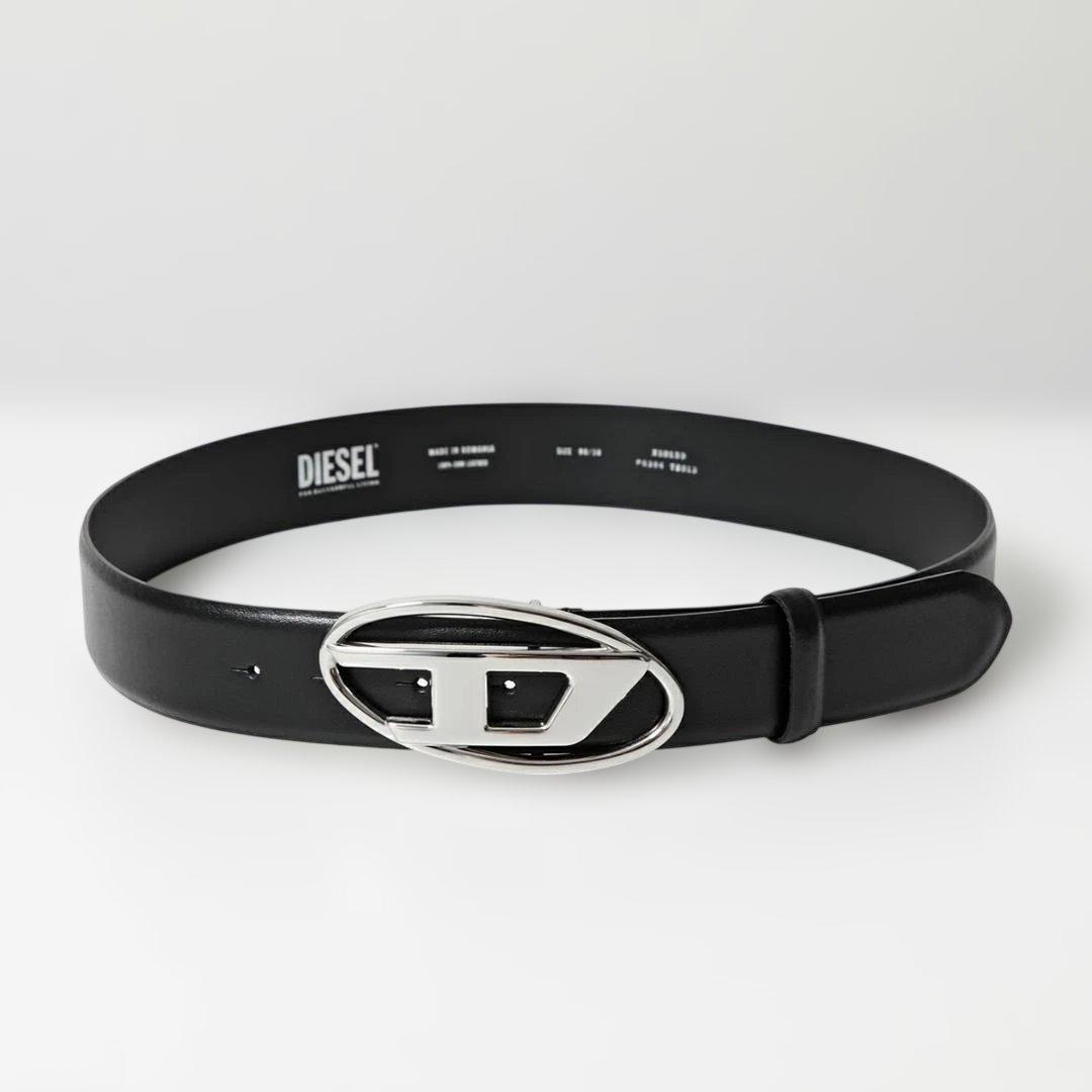 ニョ　DIESEL 1DR オーバルD ロゴ ベルト 95cm