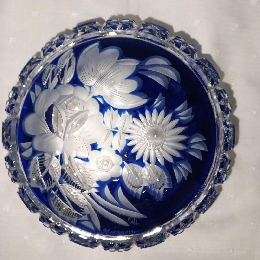 希少　マイセンクリスタル　送料無料　アッシュトレー　レア