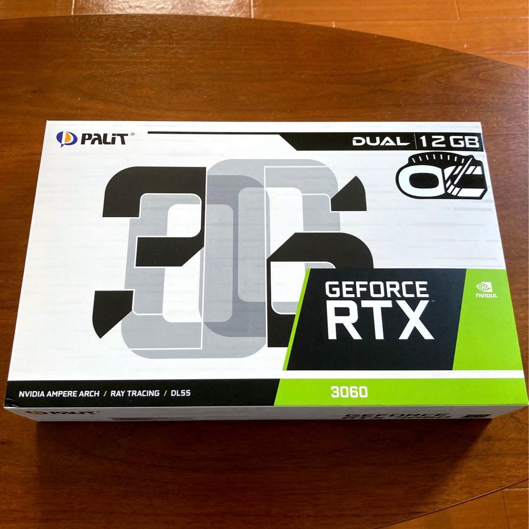 グラフィックボード・グラボ・ビデオカード GeForce RTX 3060 Dual OC 12GB