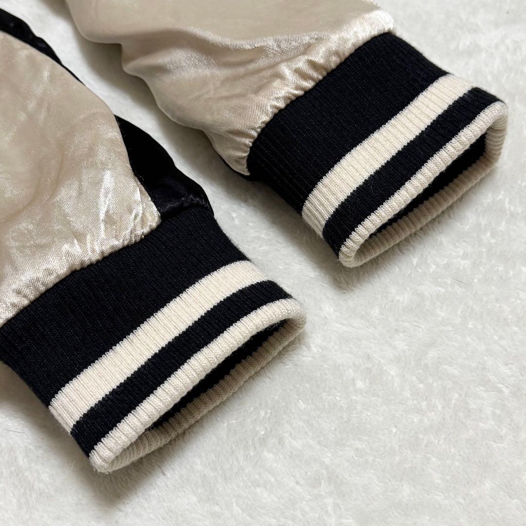 絡繰魂 スカジャン 鳳凰 不死鳥 刺繍 スーベニアジャケット 和柄 龍 朱雀