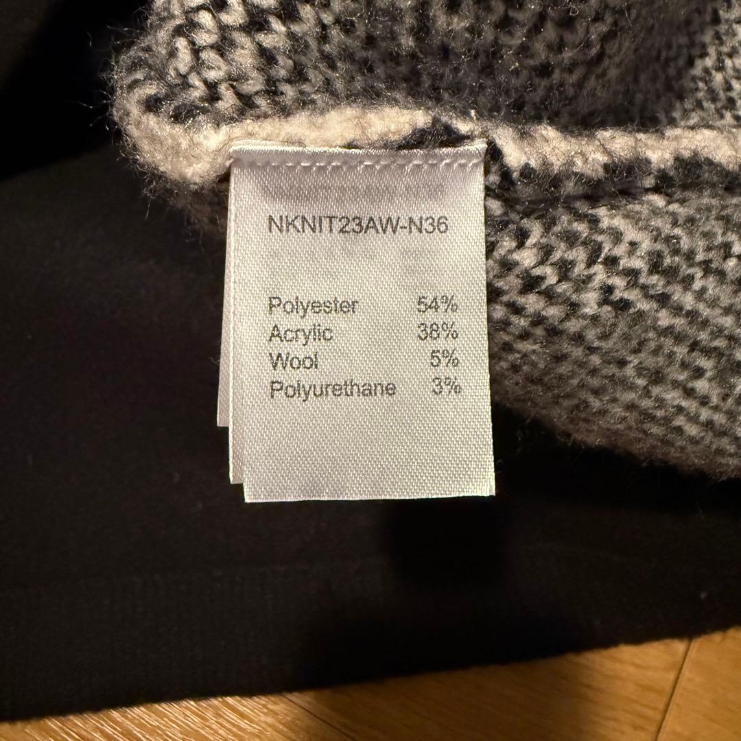 ンニット♡pattern KNIT ハートパターンニット