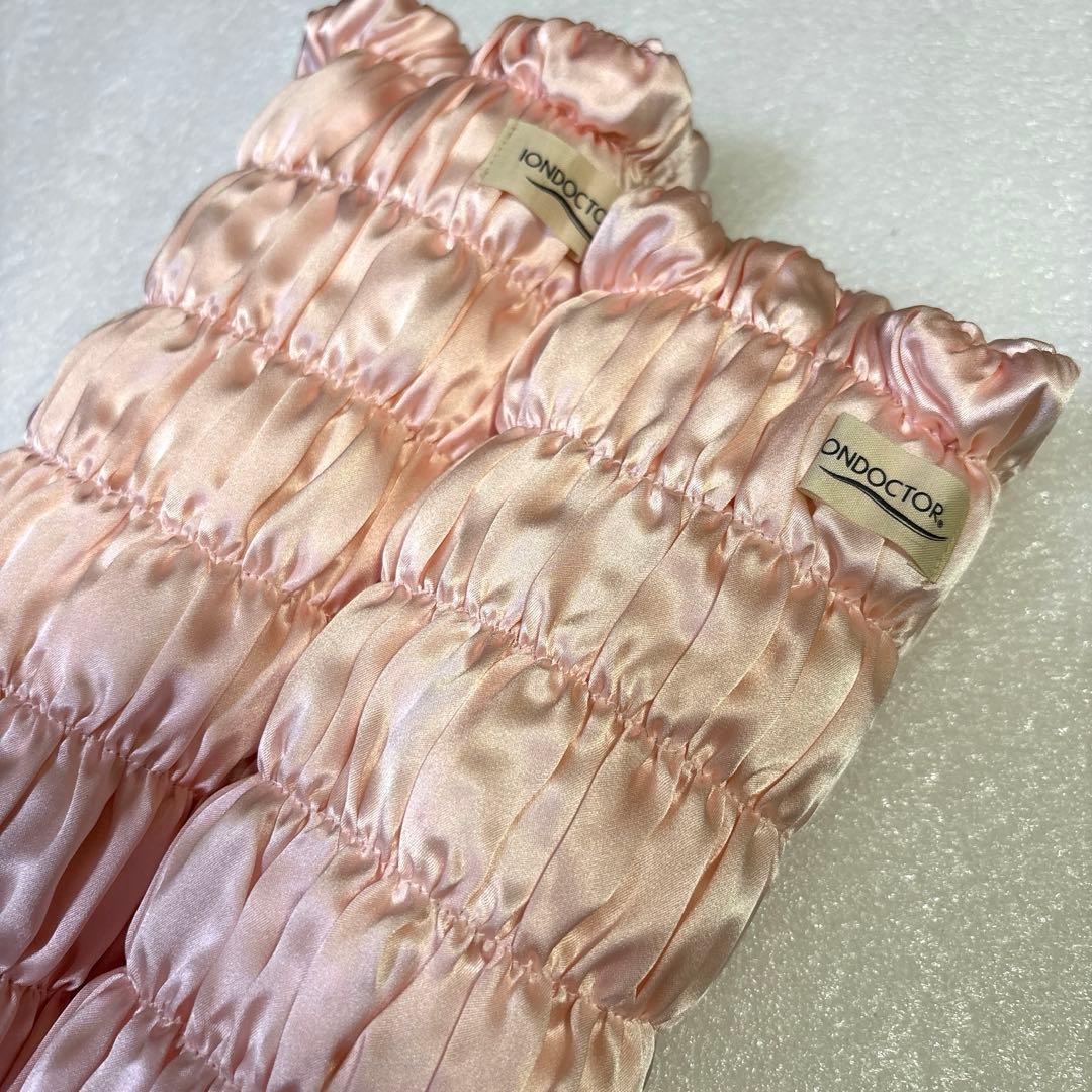 【田中みな実さん愛用】イオンドクター シルクレッグウォーマー(2本組) 38cm