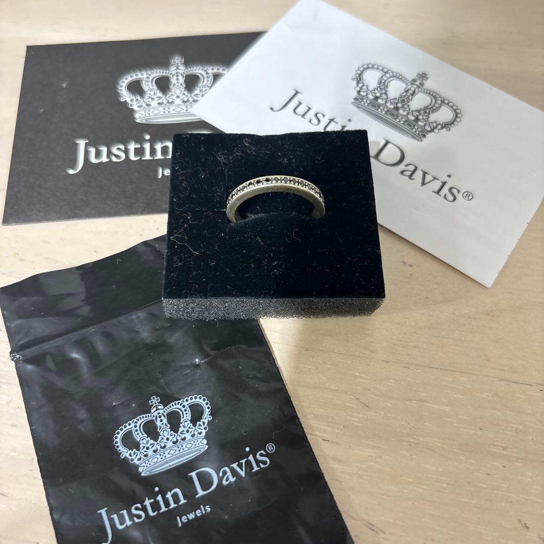 Justin Davis JUBILEE BAND RING 指輪　13号