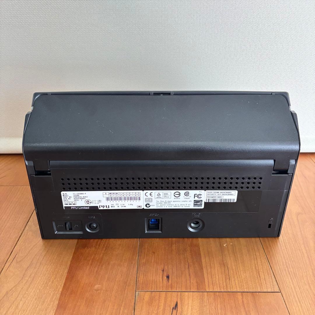 美品✨富士通 ScanSnap fi-IX500 Wi-Fi対応 高速スキャン
