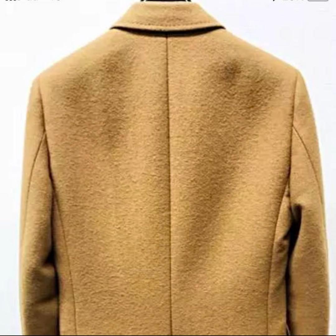 SAINT LAURENT サンローラン チェスターフィールドコート キャメル