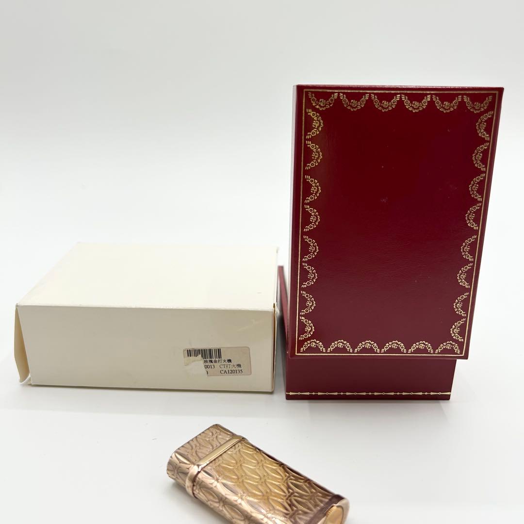 Cartier カルティエ ガスライター ピンクゴールド CA120135