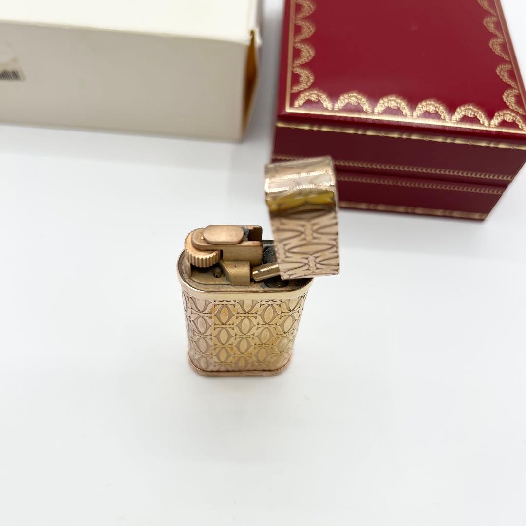 Cartier カルティエ ガスライター ピンクゴールド CA120135