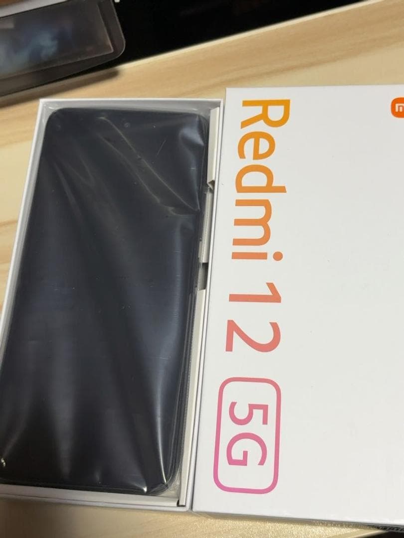 Xiaomi Redmi 12 5G 本体 ミッドナイトブラック SIMフリー⑭