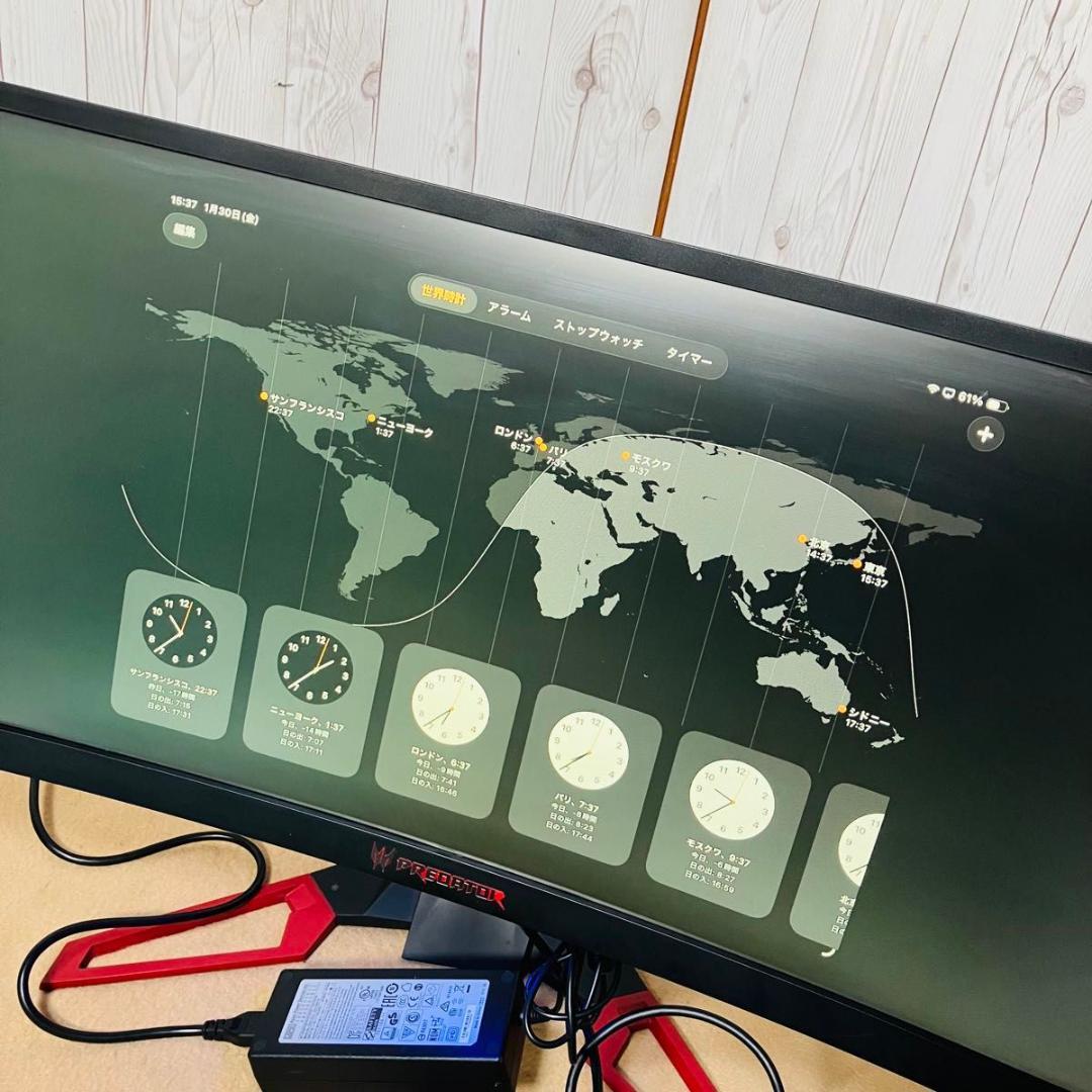 【動作品】Acer ゲーミングモニター Z35bmiphz Predator