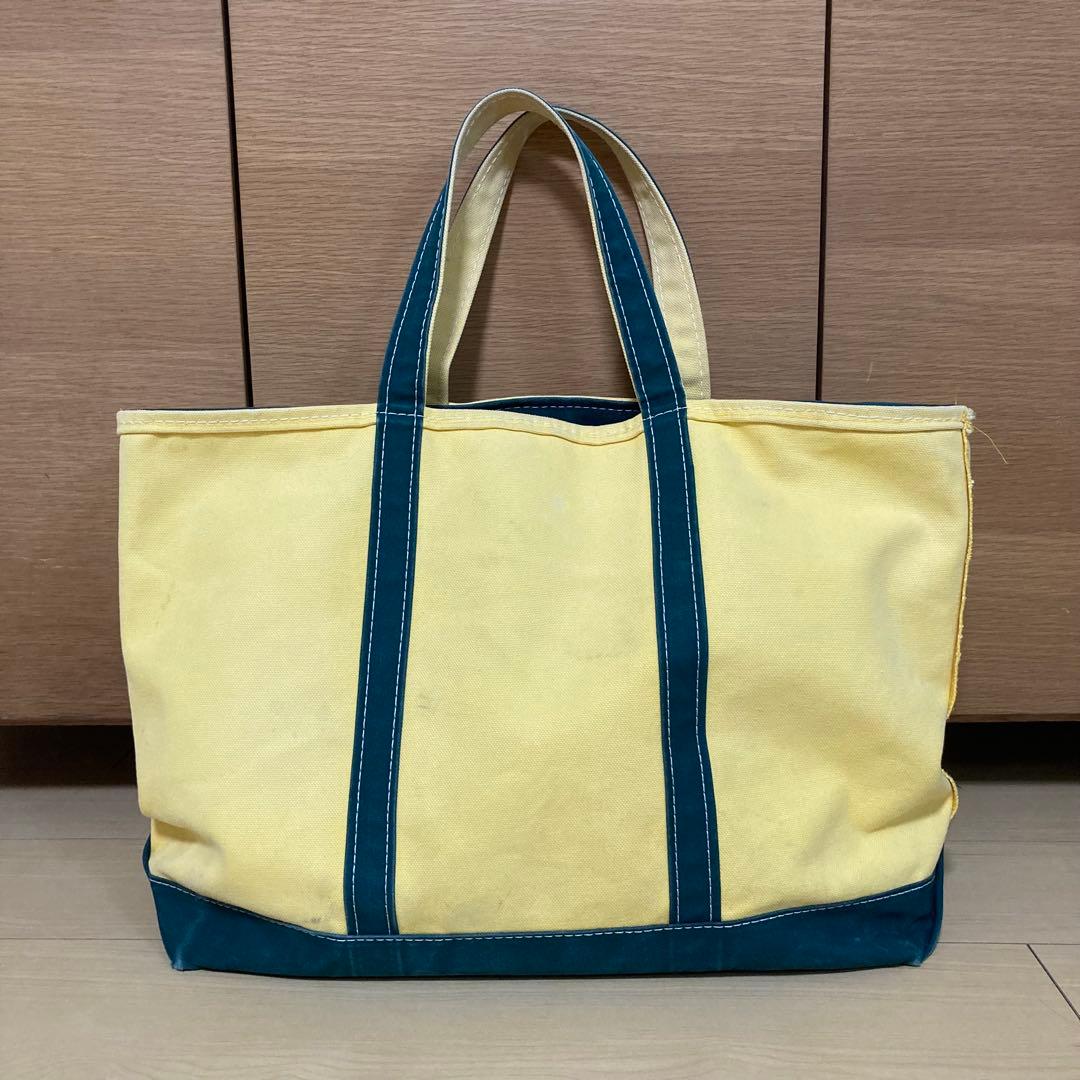 90s エルエルビーン トートバッグ Lサイズ ランズエンド カラーオーダー