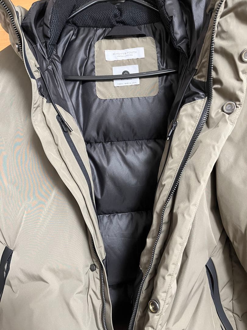 BEAUTY&YOUTH /小松マテーレ　ナイロン アライドダウンジャケット