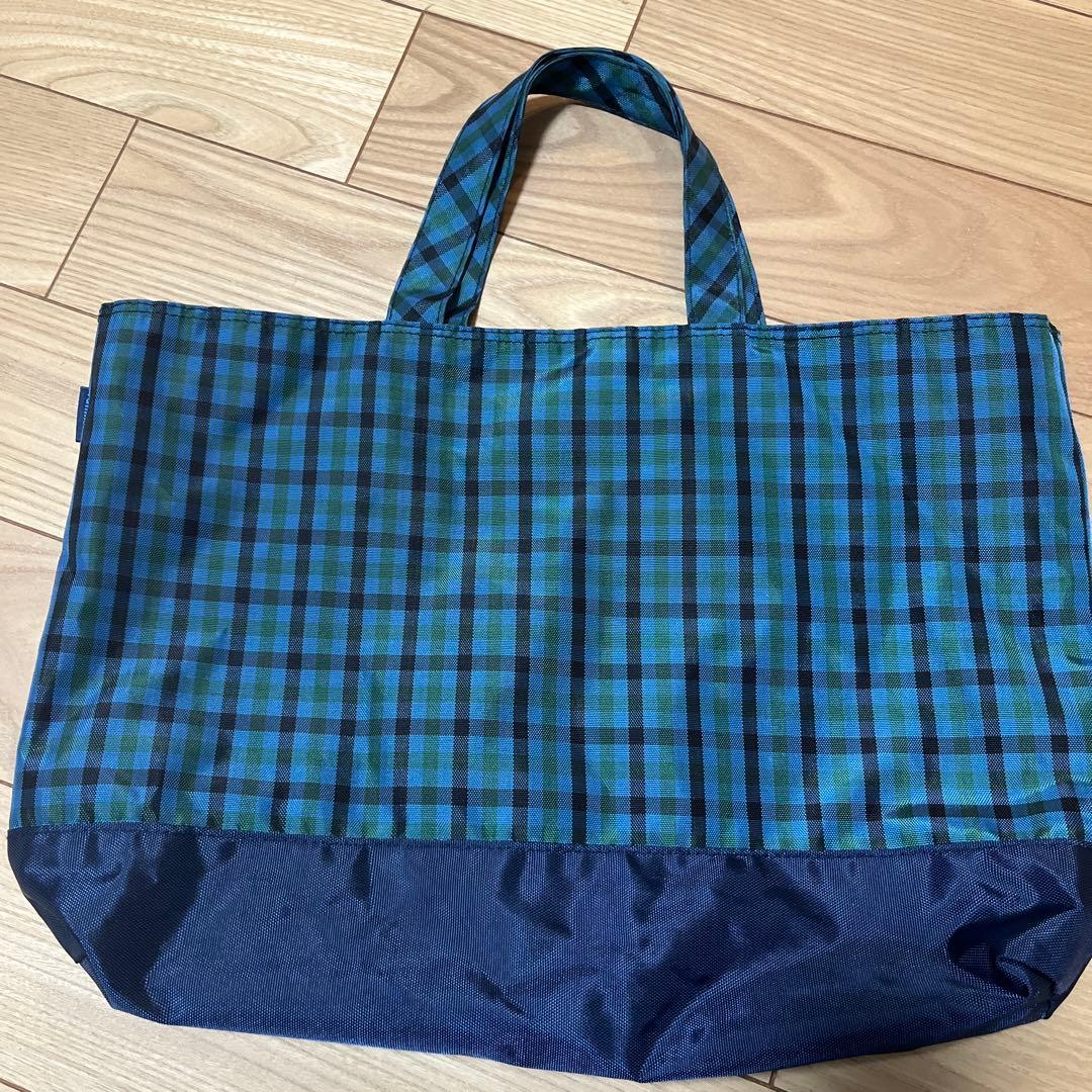 ファミリア◎familiar◎チェック柄◎レッスンバッグ