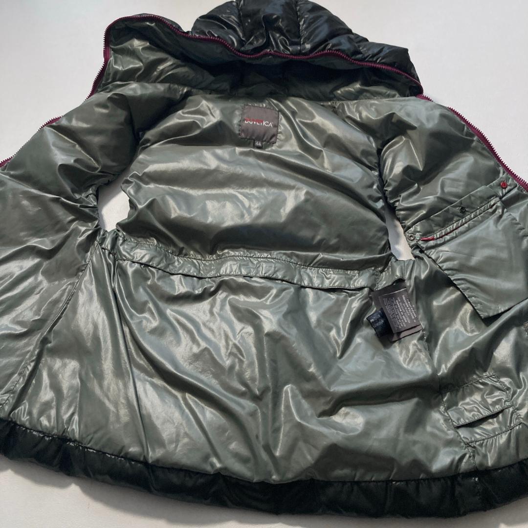 【美品/大きいサイズ】DUVETICA　FEBE ダウンベスト 光沢 44