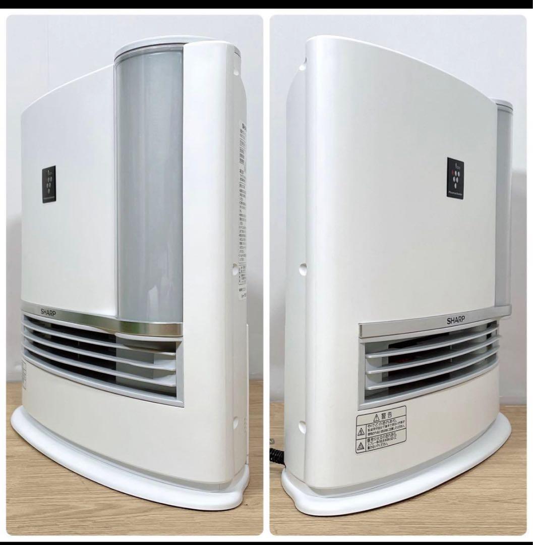 【美品】SHARP　シャープ　加湿セラミックファンヒーター　プラズマクラスター