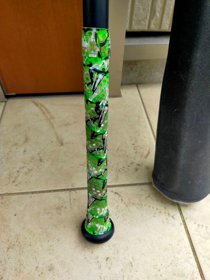 マルチ軟式少年用 ワニクラッシャー緑ワニ バットケースセット専用バットケース付