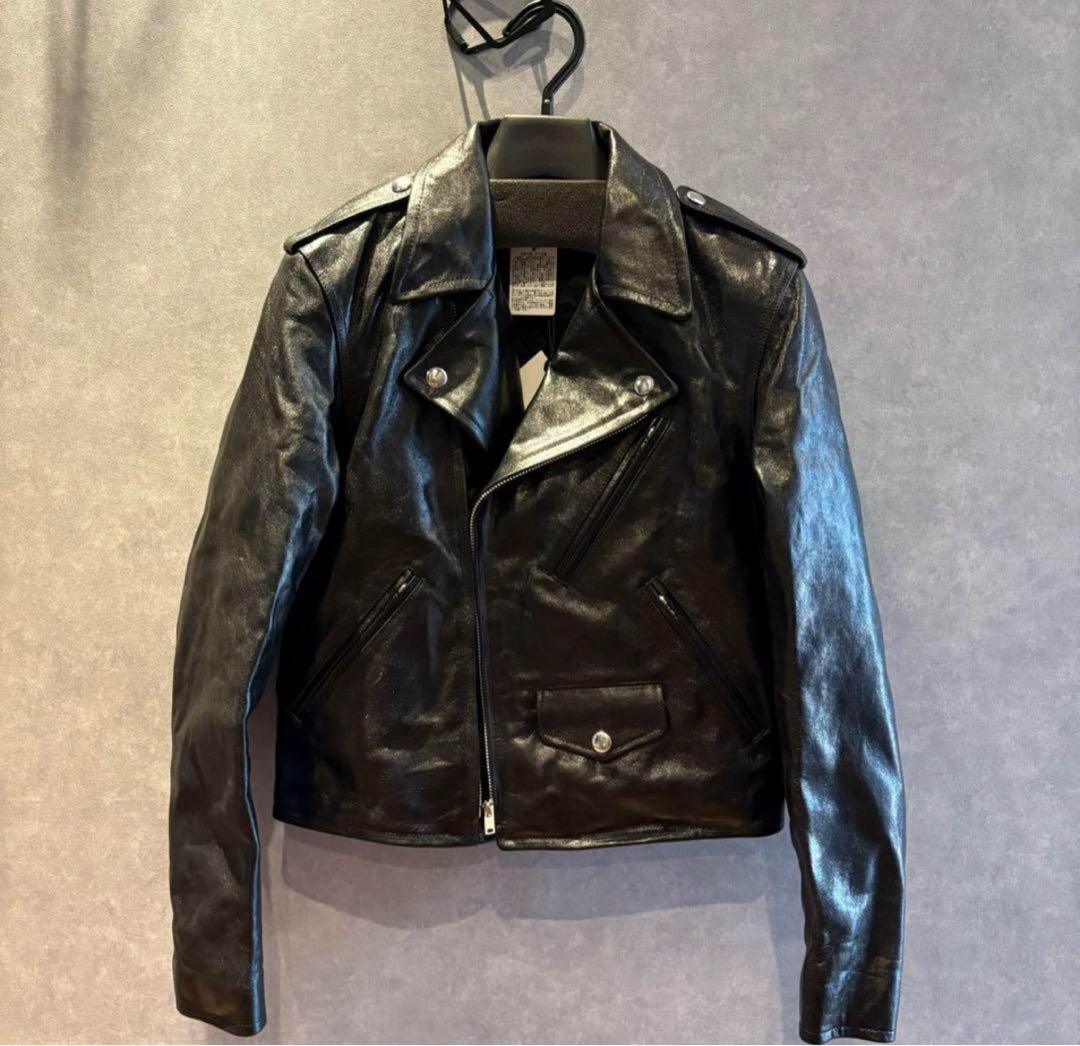 AURALEE LEATHER RIDERS JACKET サイズ3