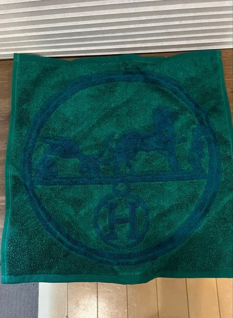 新品未使用HERMES CARRÉ エルメス カレタオル シルクコットン