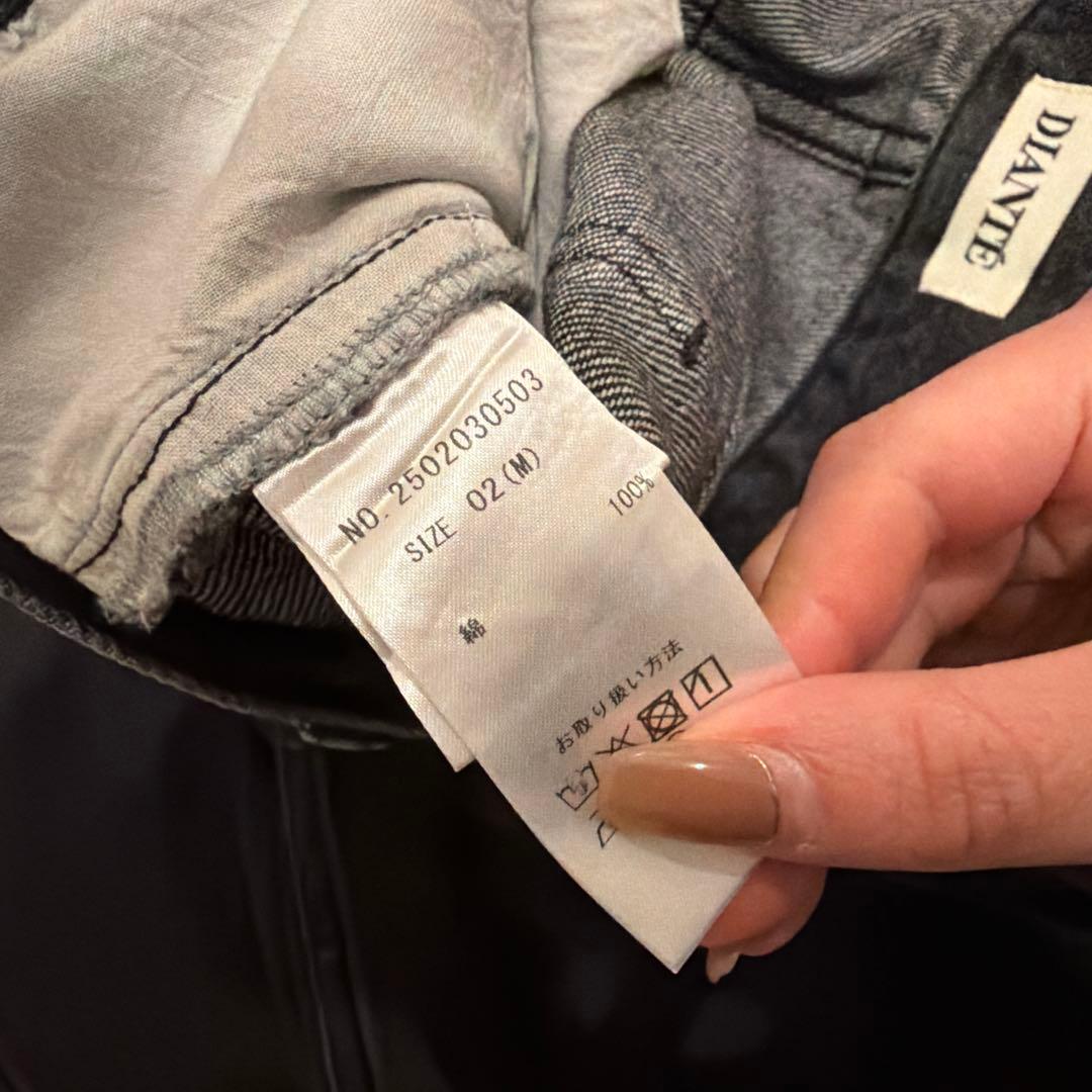 パンツ DIANTE RIVET DESIGN LOOSE DENIM