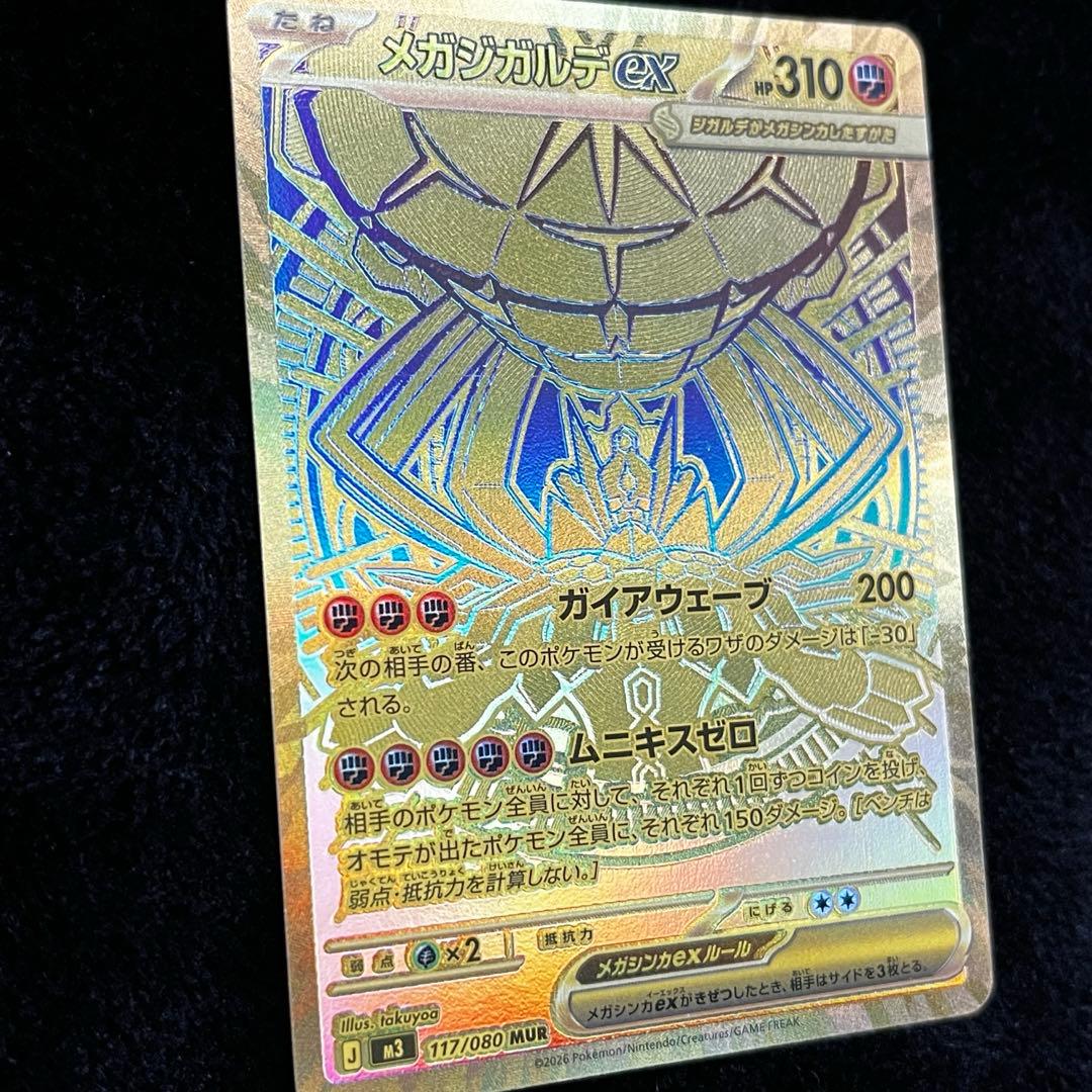 メガジガルデex mur 傷あり