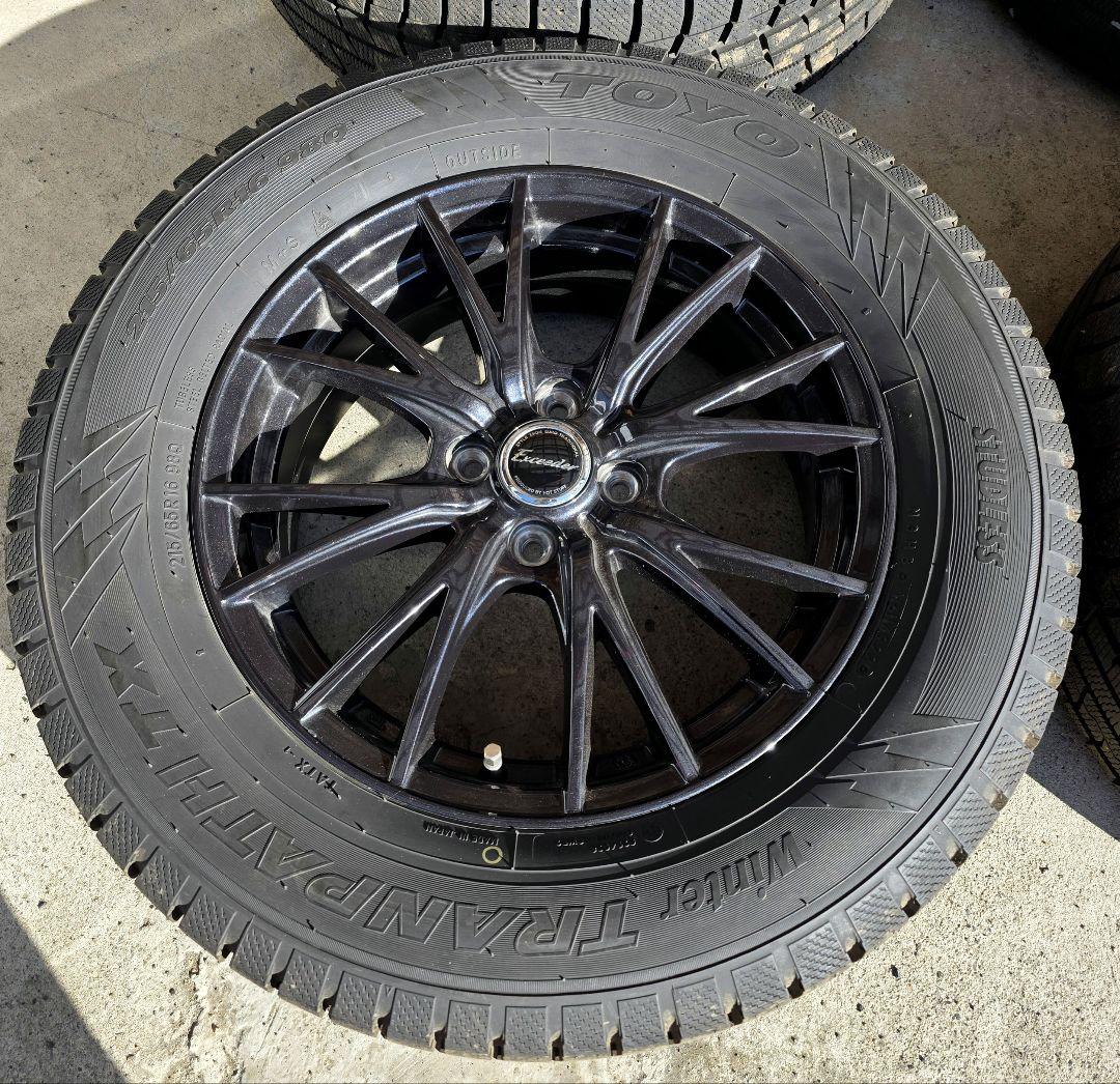 9部山 美品 バリ山 ライズ ロッキー レックス スタッドレス