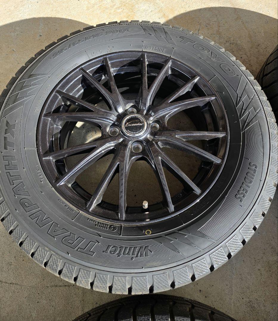 9部山 美品 バリ山 ライズ ロッキー レックス スタッドレス