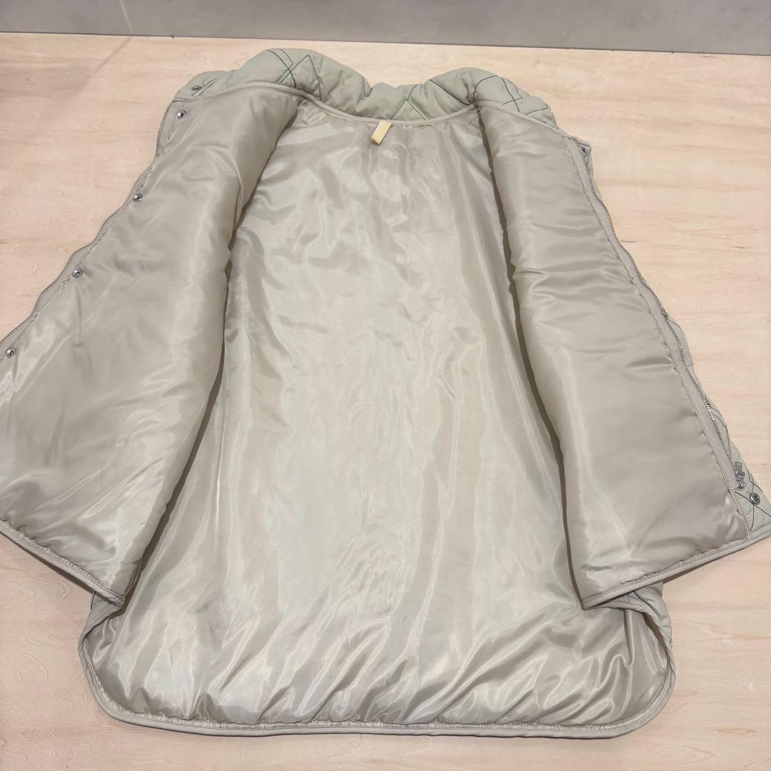 PAMM 時計じかけのアーガイルキルティングベスト アイボリー 2024AW