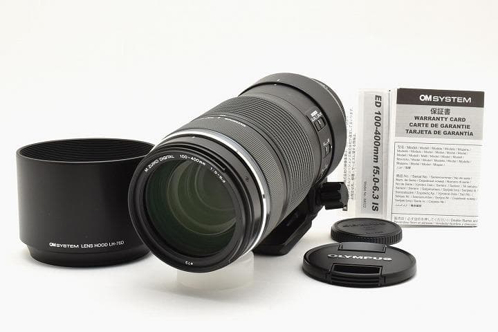 15264E メ保有 展示品 OM M.ZUIKO 100-400mm IS