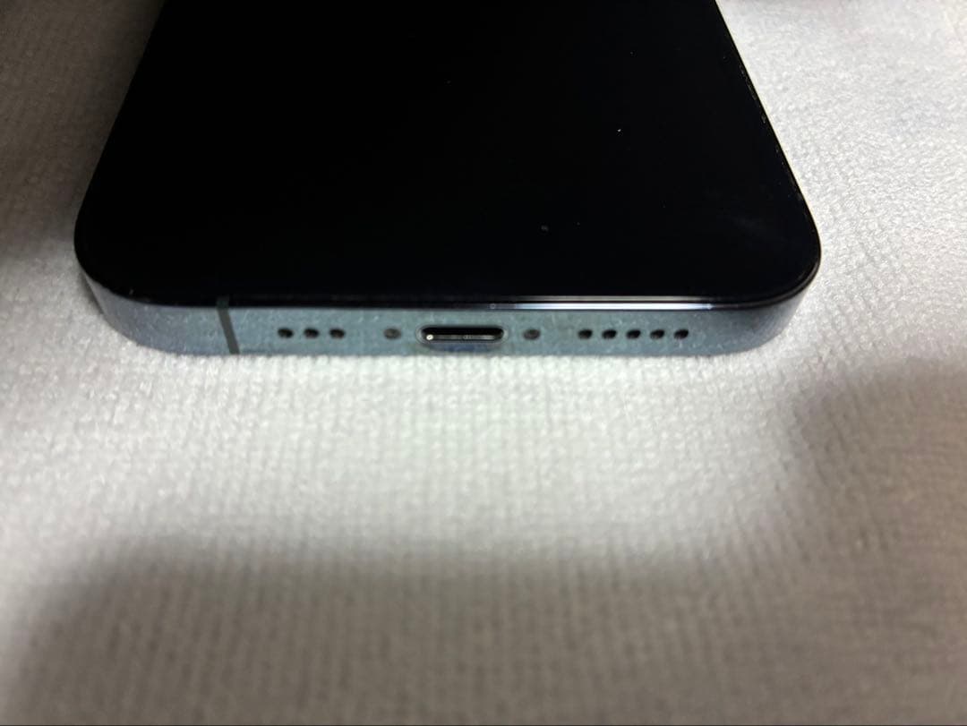 パシフィックブルー 美品】iPhone 12pro 256GB おまけ付き箱無し