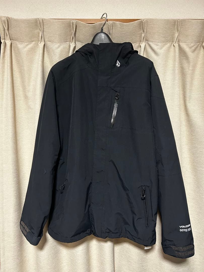 VOLCOM GORE-TEXジャケット ブラック　黒　Lサイズ