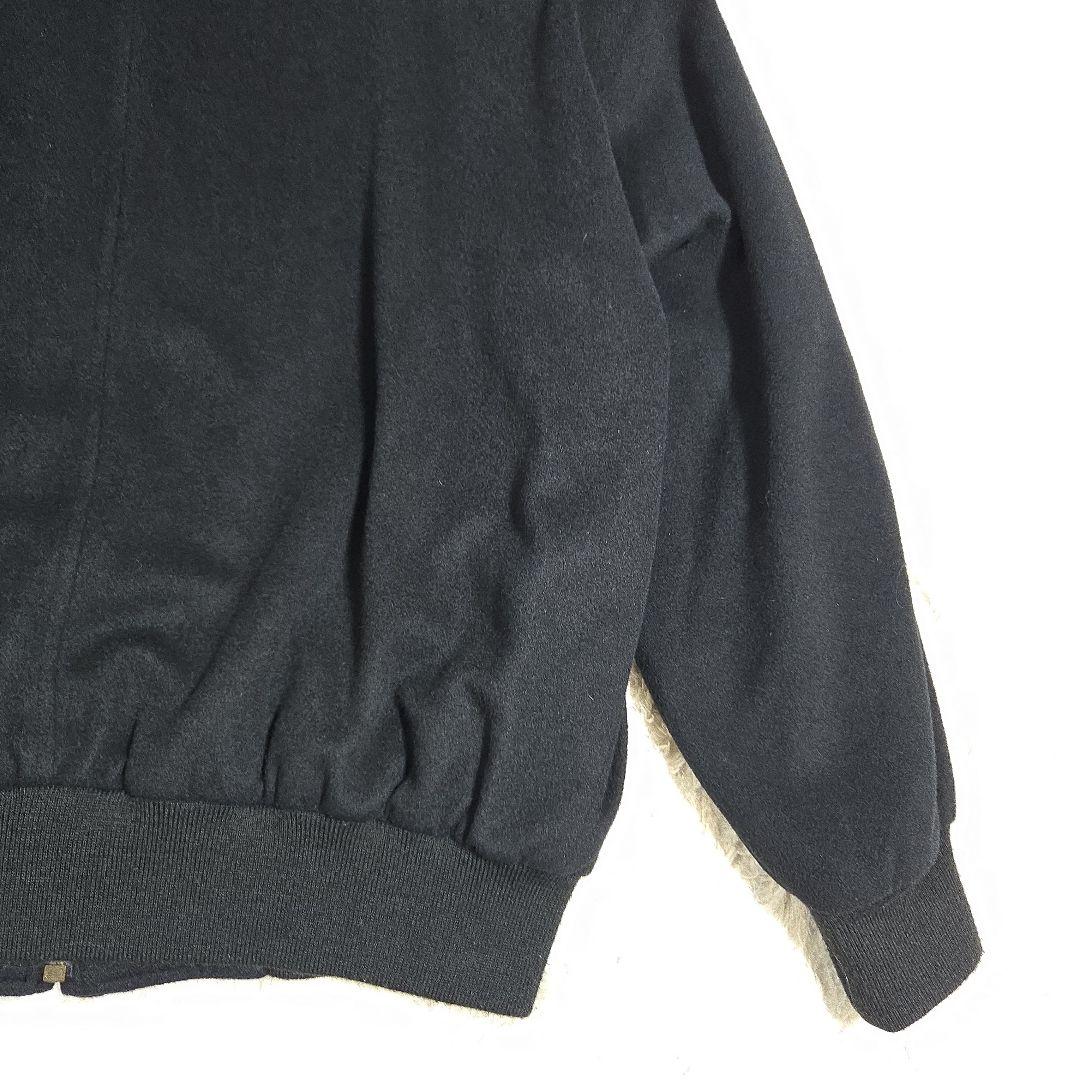 80s 90s フレンドリー オリジナル カシミヤ 100%　レトロ ブルゾン