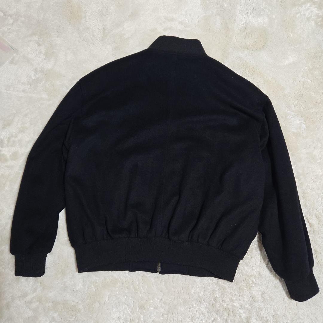 80s 90s フレンドリー オリジナル カシミヤ 100%　レトロ ブルゾン