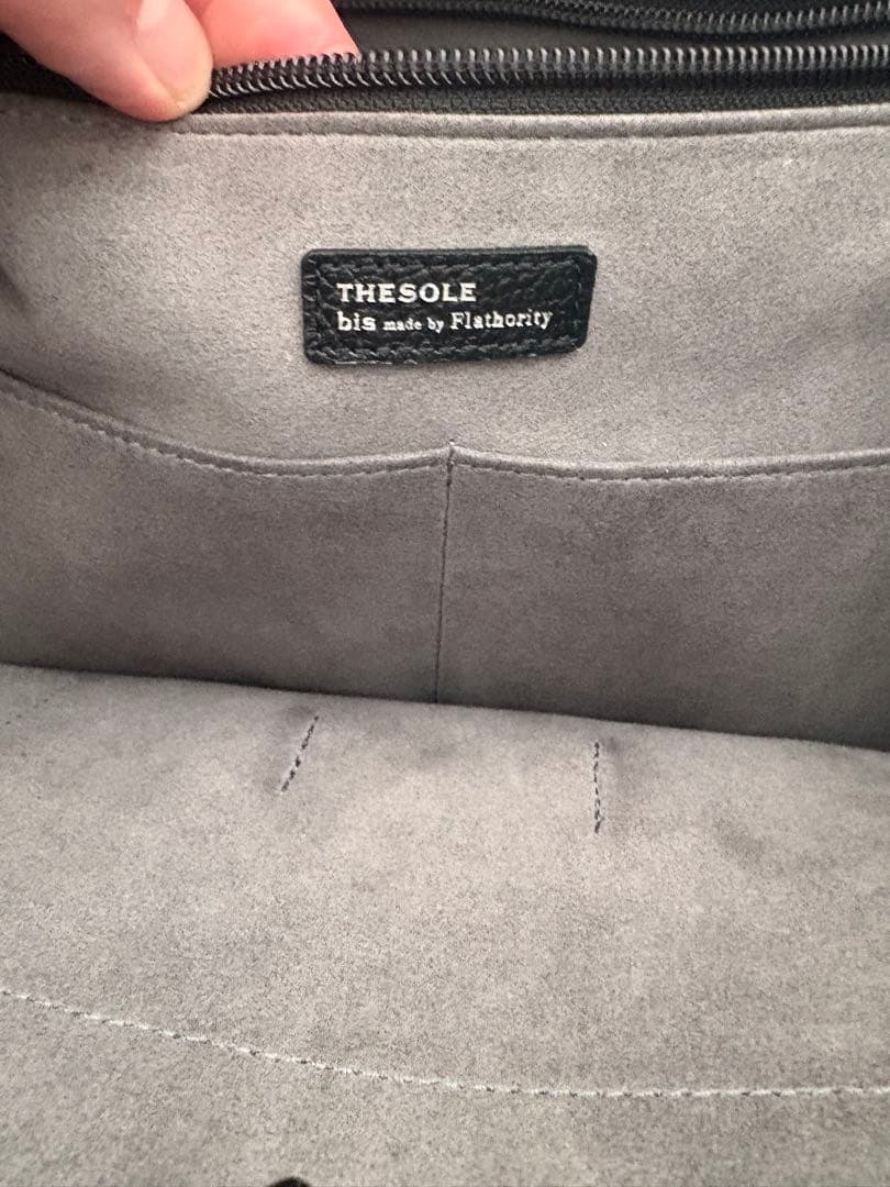 【美品】ザソール THE SOLE トート john black JOHN