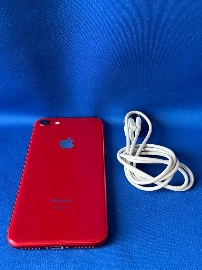 Apple iPhone8 レッド, 64GB, MRRY2J/A, 中古です