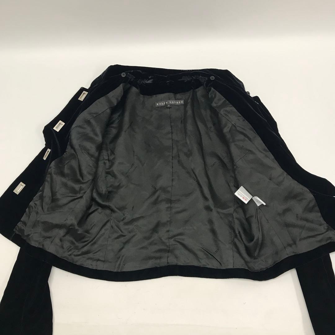 ☆美品☆Ralph Lauren ベロアジャケット コヨーテファー 　取り外し可