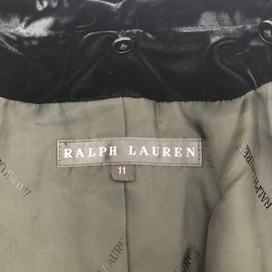 ☆美品☆Ralph Lauren ベロアジャケット コヨーテファー 　取り外し可