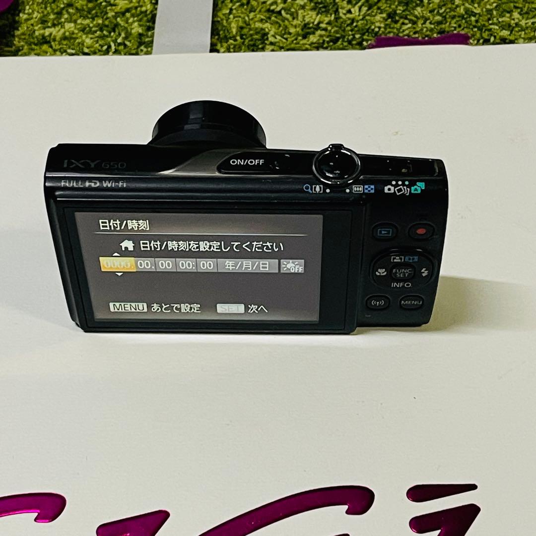 Canon IXY 650 ブラック 動作確認済みです。