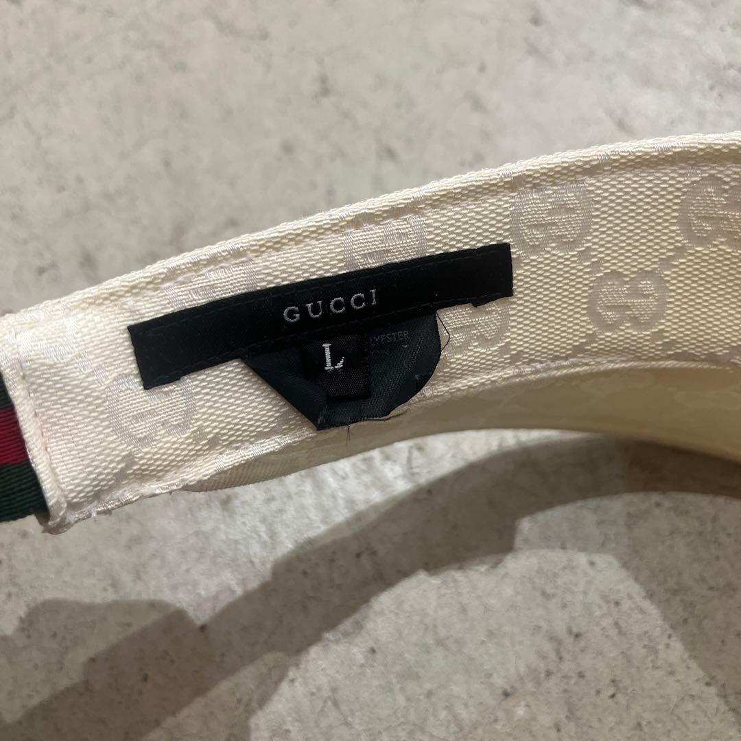 GUCCI グッチ　サンバイザー