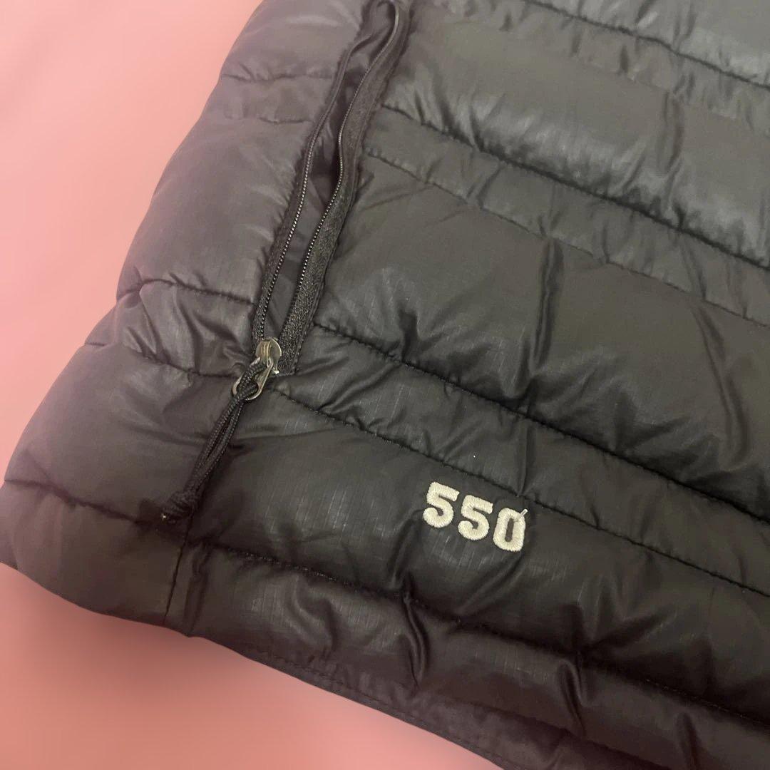 THE NORTH FACE 550 ダウンベスト ブラック