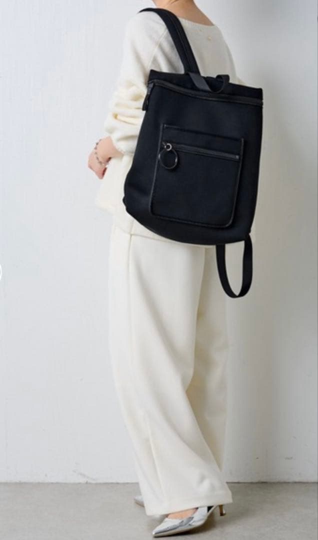 美品 PAPILLONNER パピヨネ WETライン リュック 黒 軽量